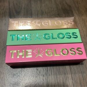 Set Of 3! Jeffrey Star - The Gloss -Body Count, Blood Money & Crystal Kiss - NIB